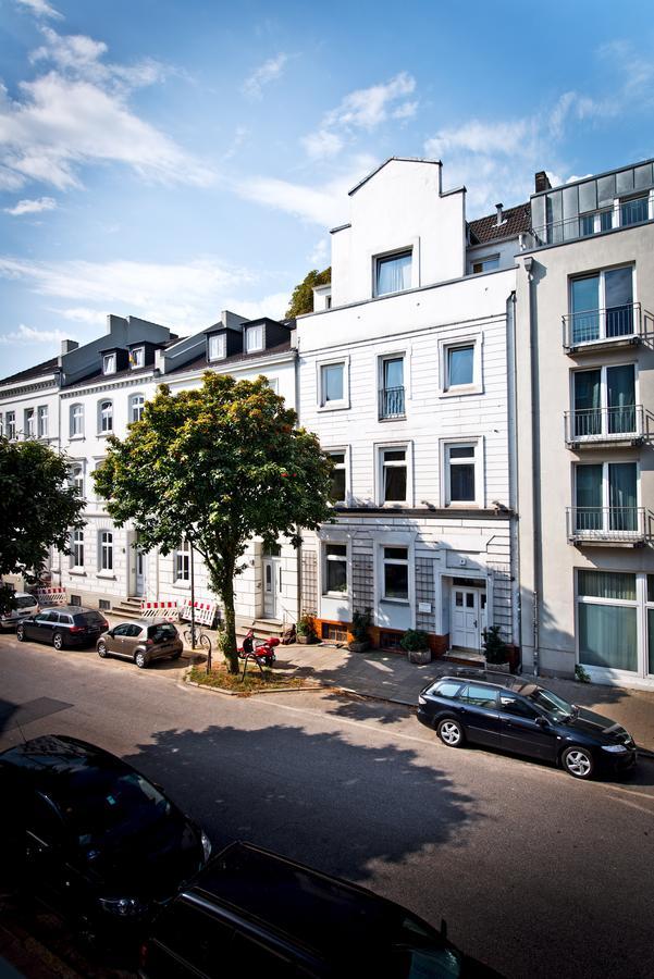 St. Pauli Lodge Townhouse Hamburg-Harburg Buitenkant foto